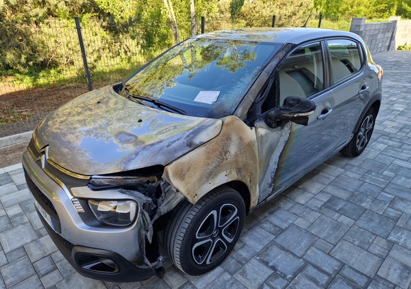 Citroen C3 cena 27500 przebieg: 15927, rok produkcji 2021 z Wągrowiec małe 211